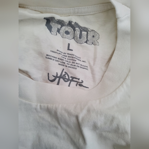 Travis Scott “Skitzo” Circus Maximus European Exclusive Utopia Tour Tee- Large - Picture 4 of 4